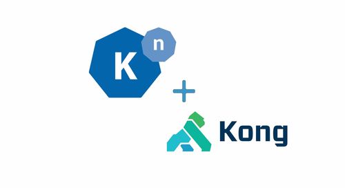 使用 knative kong 運行服務